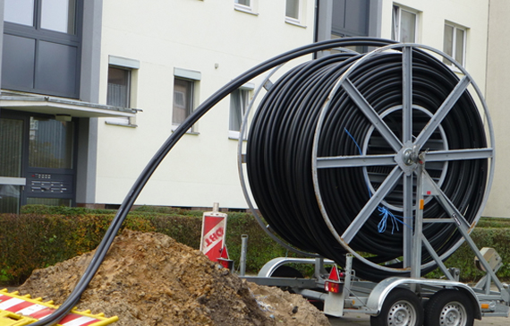 Underground Fiber Optic Cable