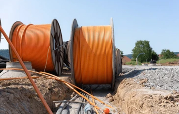 Underground Fiber Optic Cable
