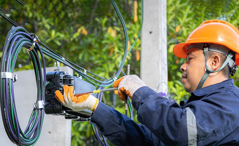 Outdoor Fiber Optic Cable