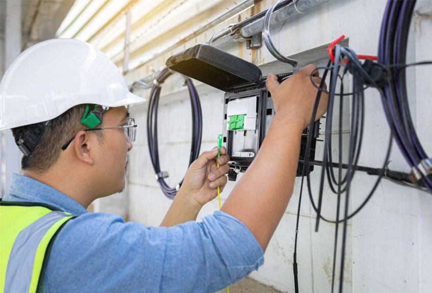 fiber termination box